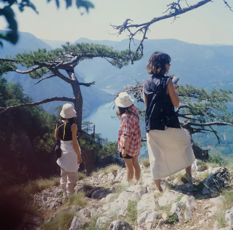Drina River canyon and Lake Perućac from Banska Stena, Tara National Park